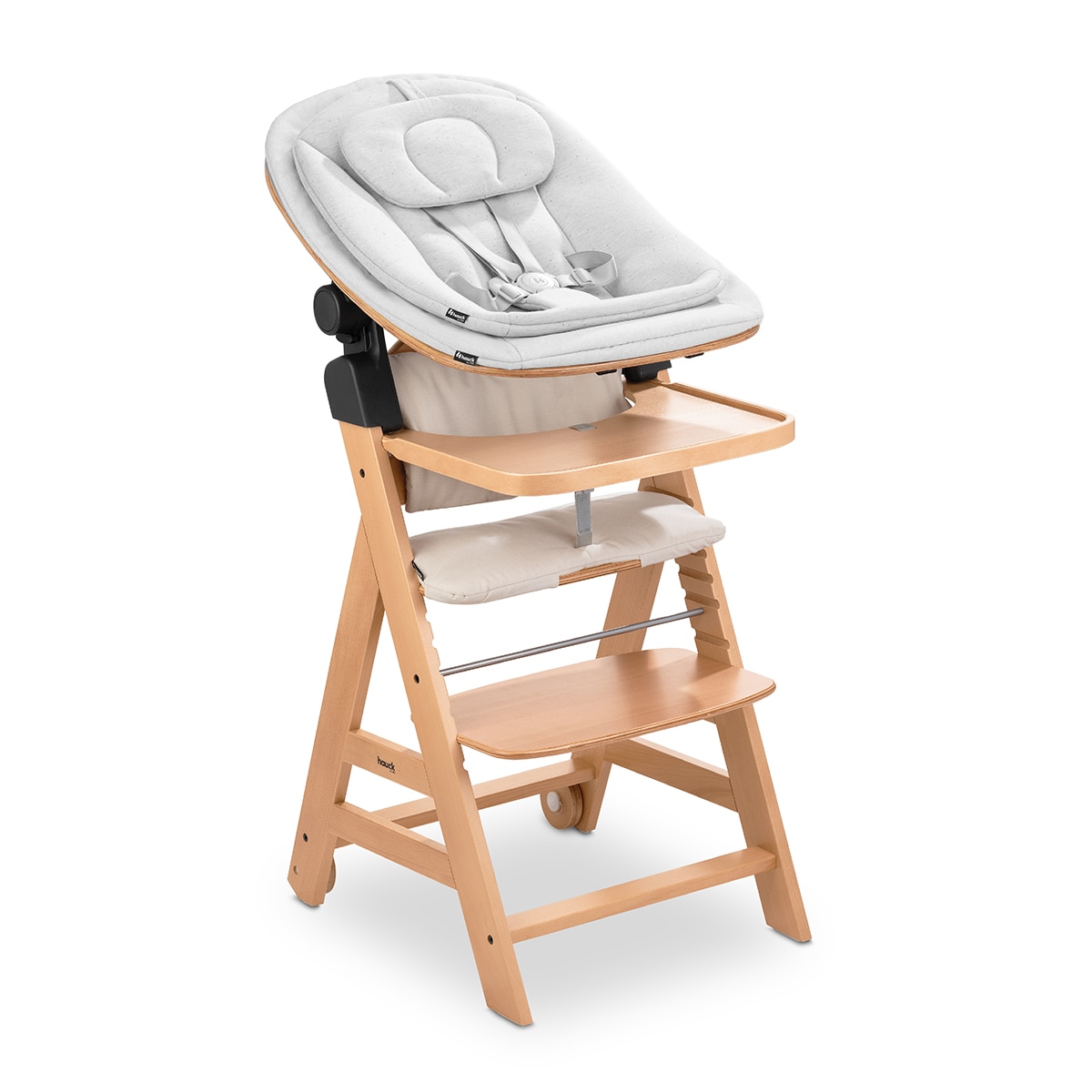 Cadeira de Refeição Evolutiva Beta+ Newborn Eco Set Natural-1