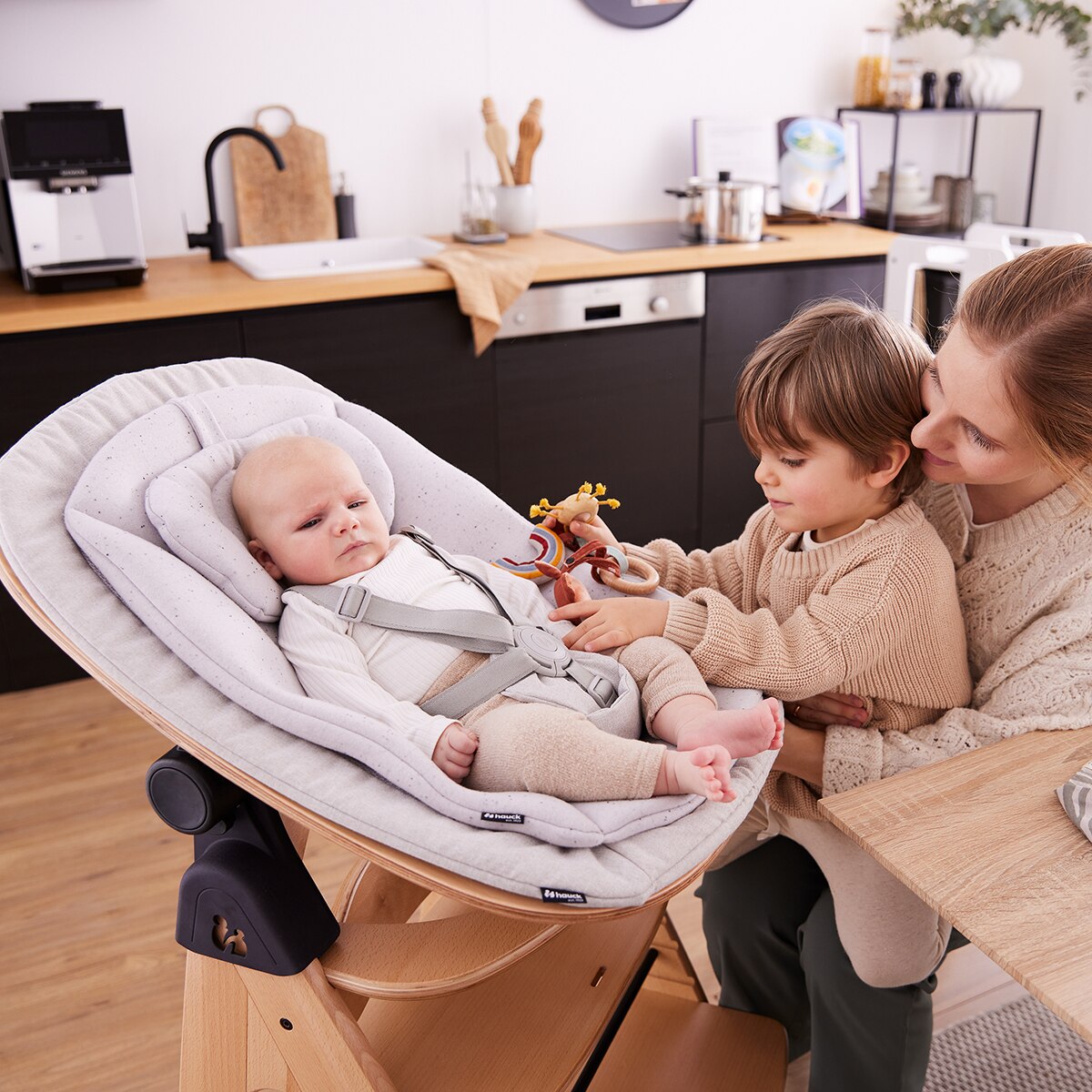 Cadeira de Refeição Evolutiva Beta+ Newborn Eco Set Natural-14