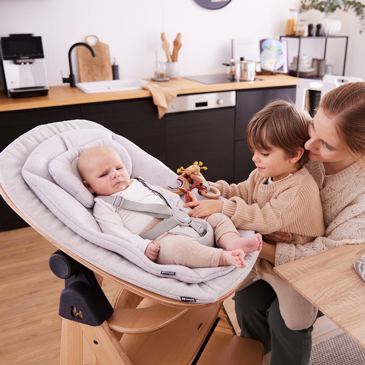 Cadeira de Refeição Evolutiva Beta+ Newborn Eco Set Natural-14