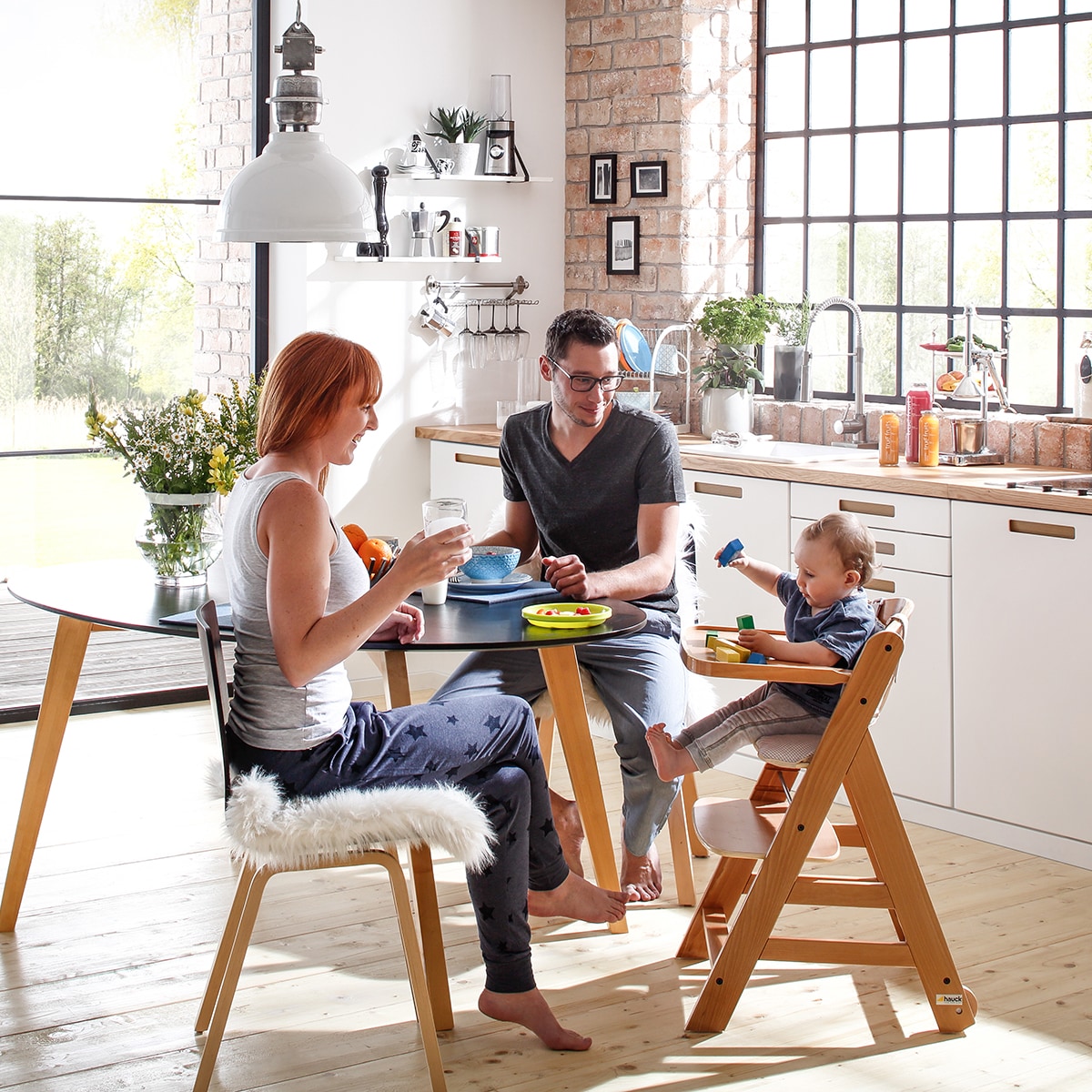 Cadeira de Refeição Evolutiva Beta+ Newborn Eco Set Natural-17