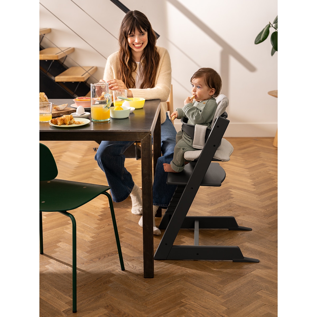 Tripp Trapp® Pack de Trona - Negro Negro-3