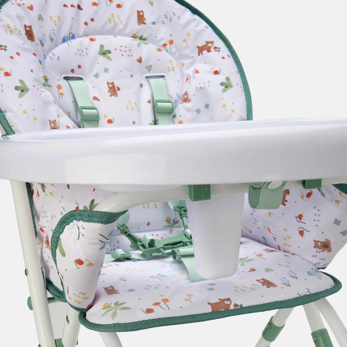 Cadeira de Refeição Básica Bugs Branco-3