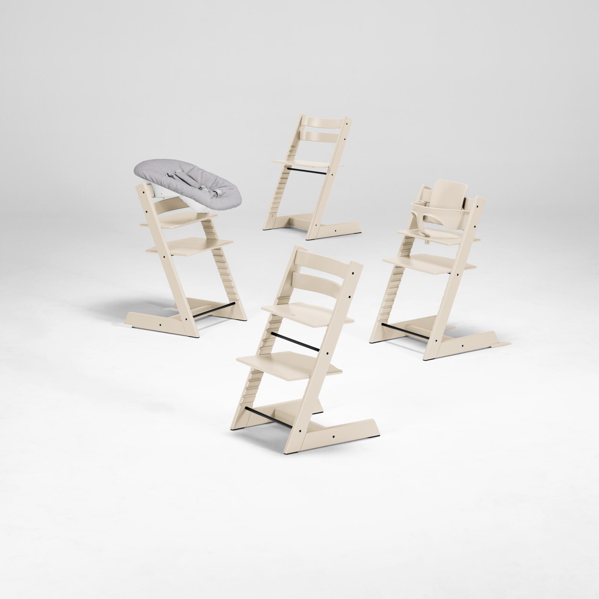 Cadeira de Refeição Evolutiva Tripp Trapp de Madeira de Faia Baunilha-4