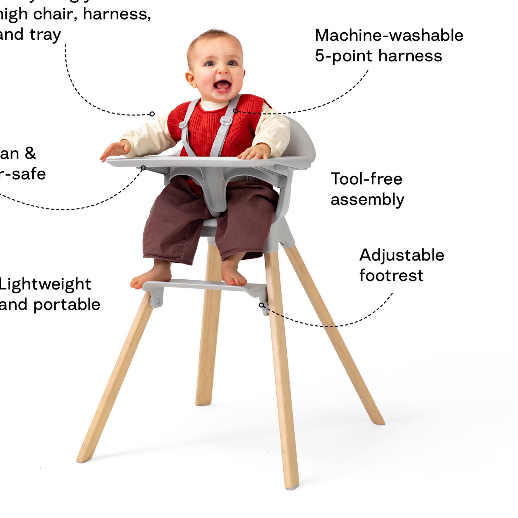 Cadeira Stokke® Steps™ Preto-5
