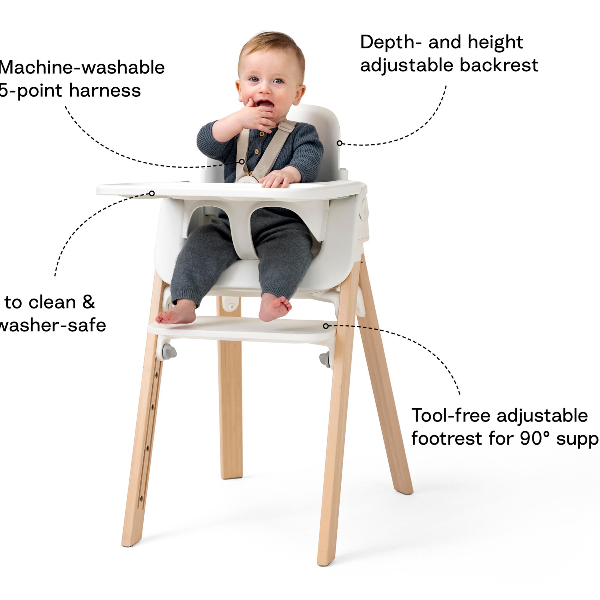 Cadeira Stokke® Steps™ Preto-6