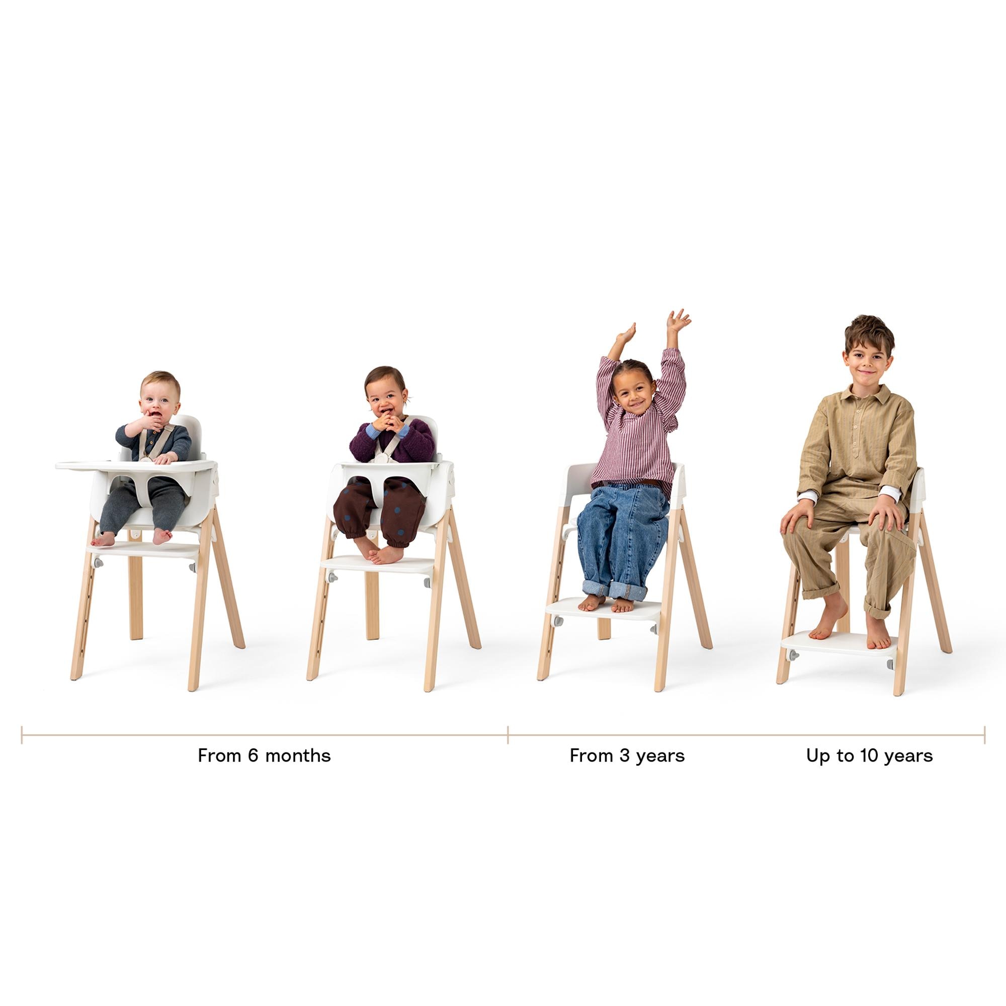 Cadeira Stokke® Steps™ Branco-7