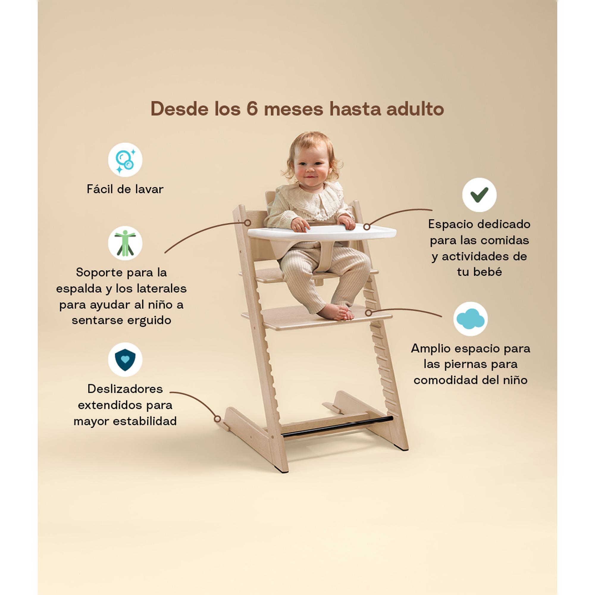 Tripp Trapp® Pack de trona + Stokke® Bandeja - Crudo Crudo-3