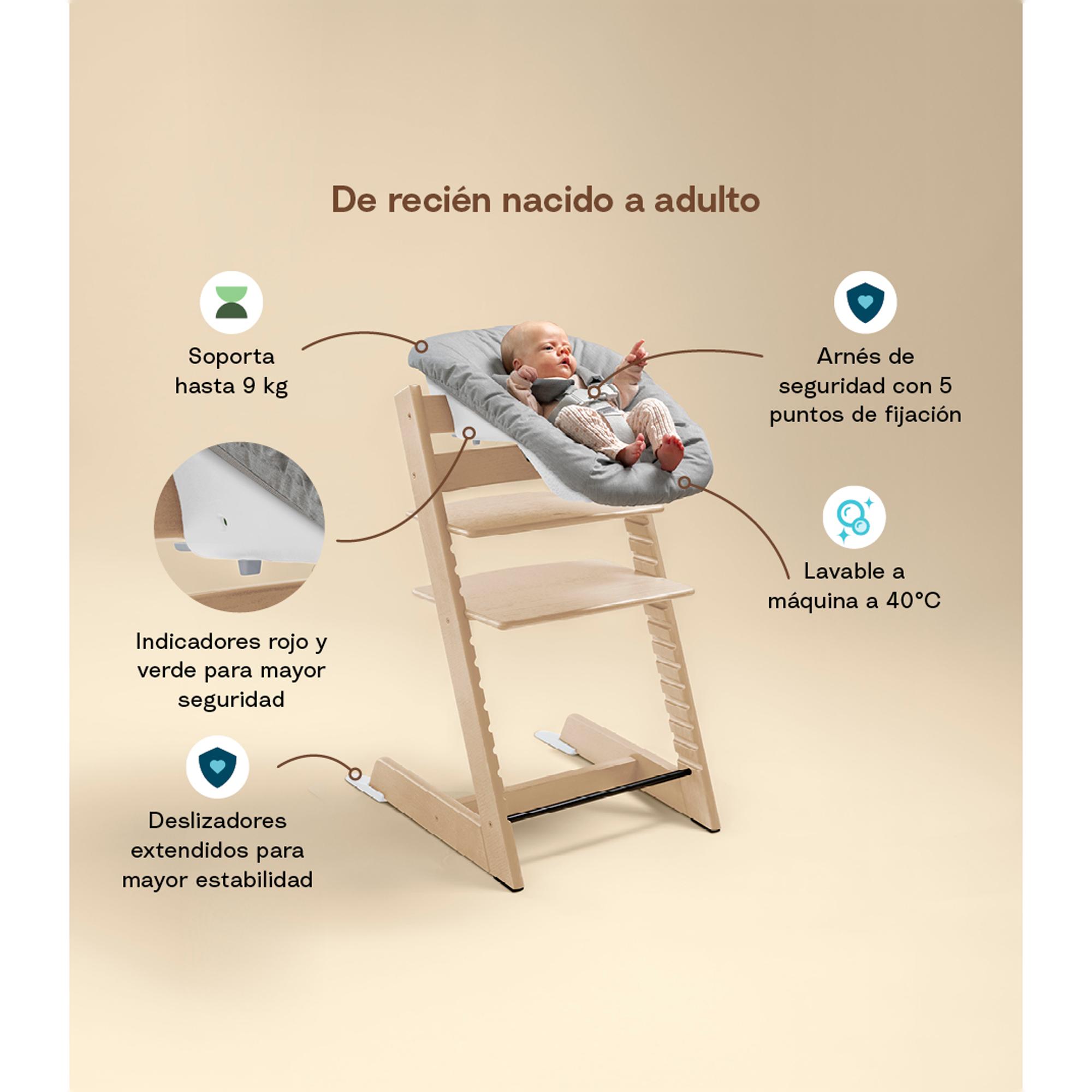 Tripp Trapp® Pack de Trona + Tripp Trapp® Newborn Set - Crudo Crudo-3