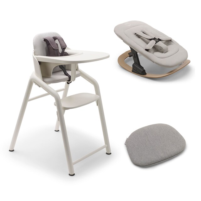 Imagem 0 de Pack completo Cadeira Bugaboo Giraffe branco