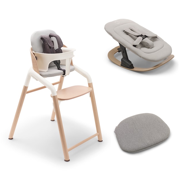 Imagem 0 de Pack completo Cadeira Bugaboo Giraffe natural