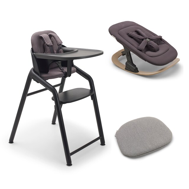 Imagem 0 de Pack completo Cadeira Bugaboo Giraffe preto