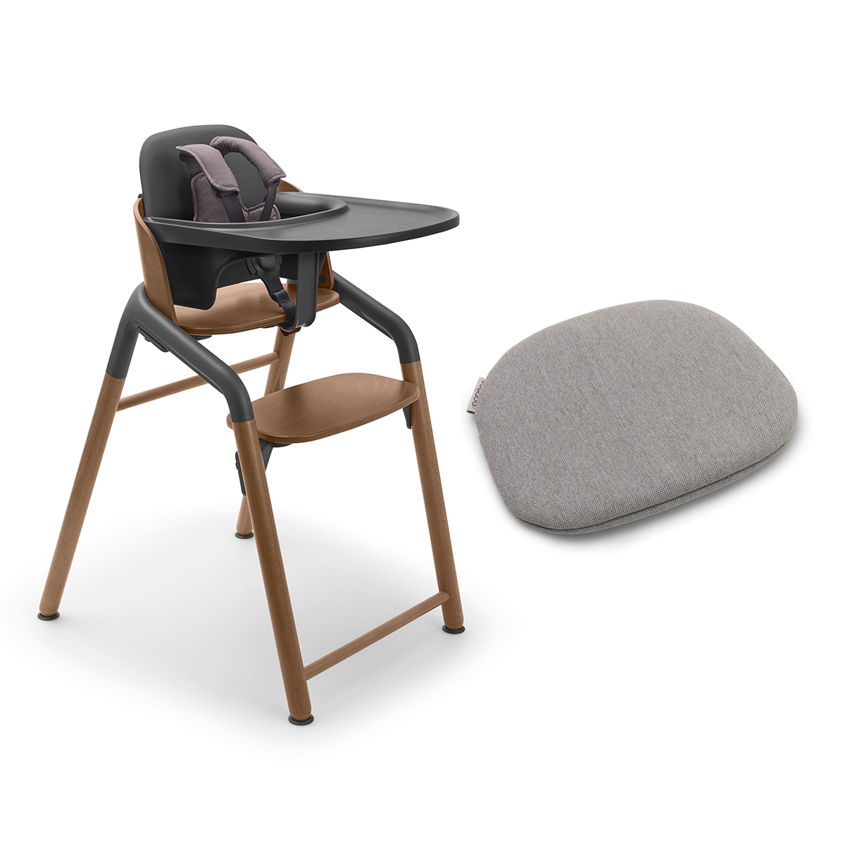 Pack recém-nascido Cadeira Bugaboo Giraffe cinzento Cinzento-1