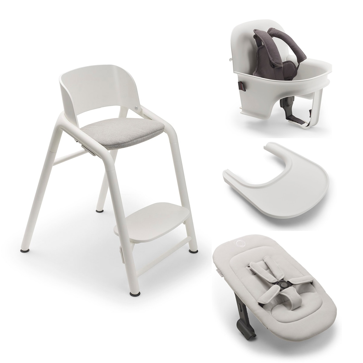 Imagem 0 de Pack Completo Cadeira Bugaboo Giraffe branco