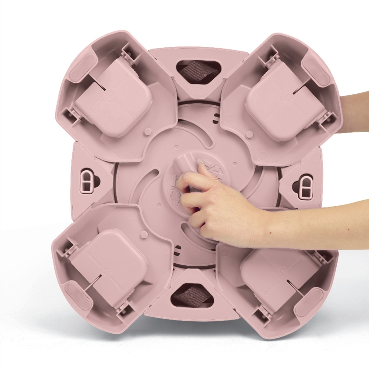 Centro de actividades y trona portatil Mamas & Papas Baby Bug - Rosa Rosa-6