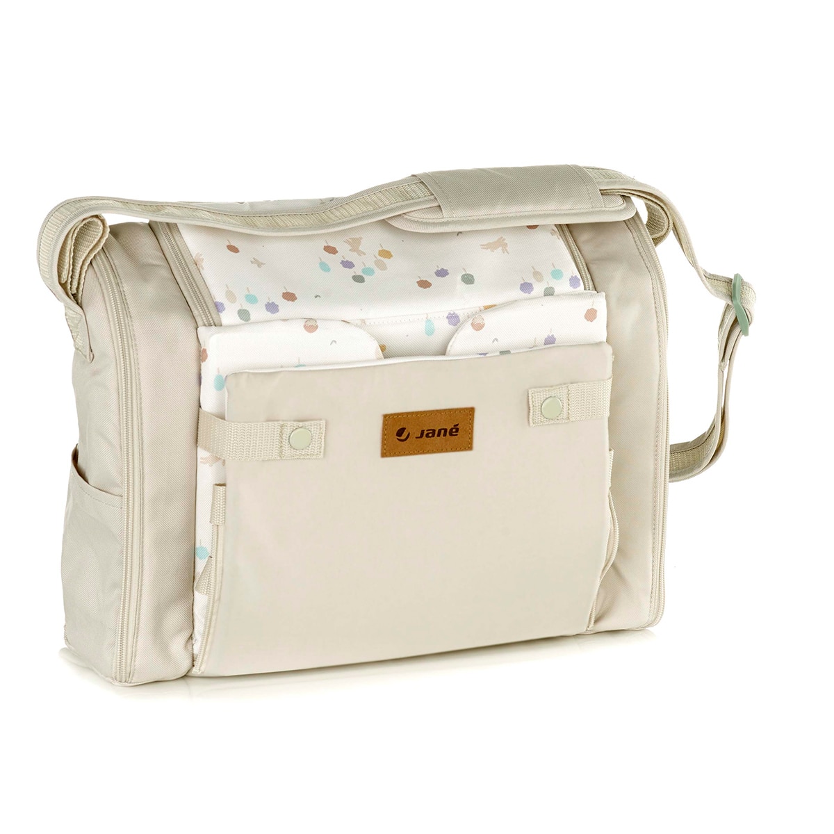 Bolso trona de viaje Jané Avant con compartimentos - Beige Beige-2