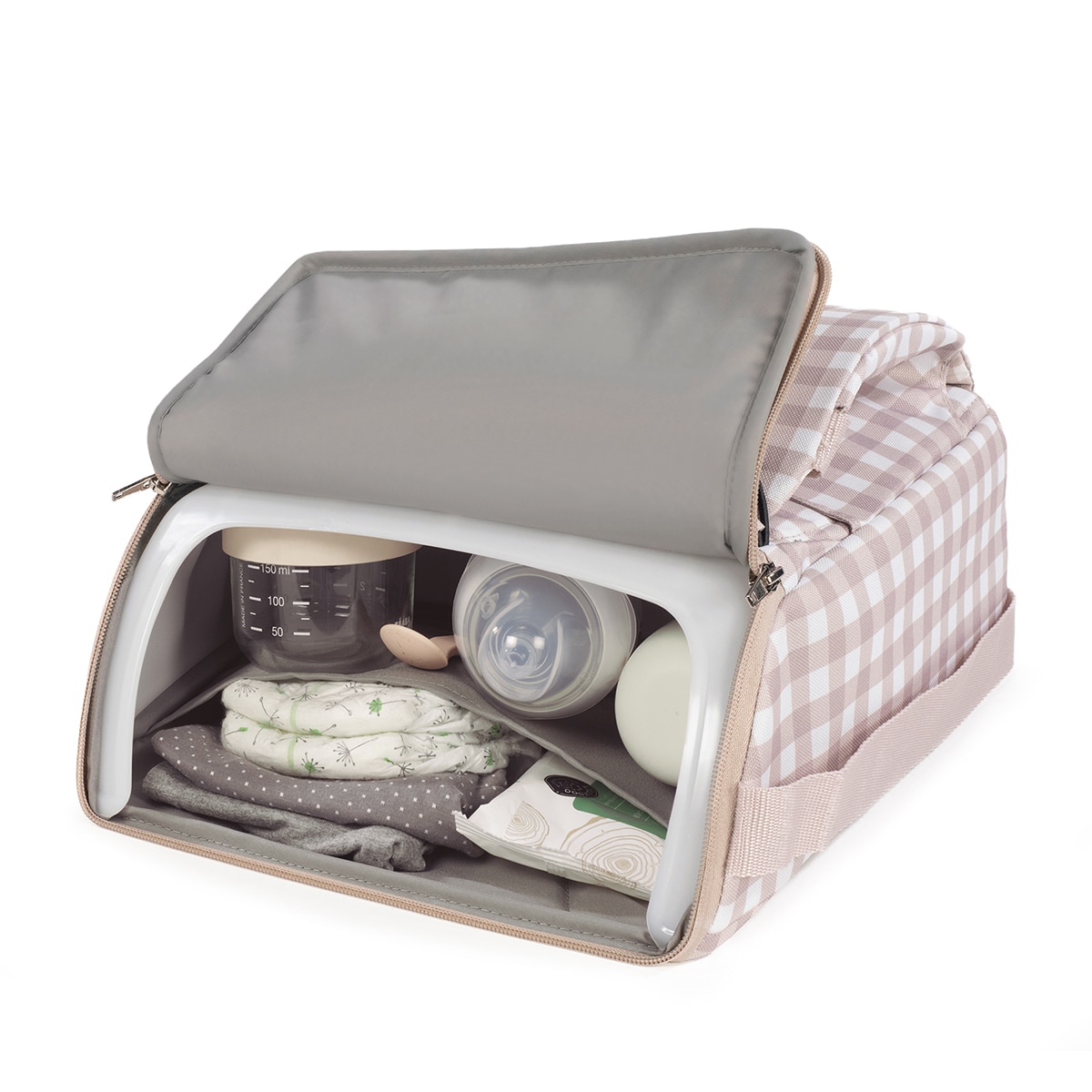 Trona Portátil Caetana - Verde Beige-7