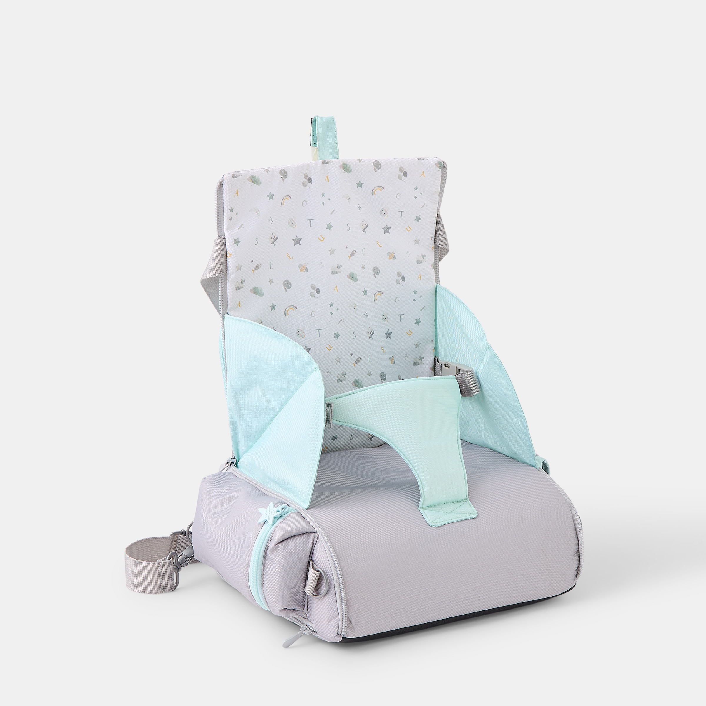 Imagem 0 de Cadeira de Refeição de Viagem com Bolso Abecedário