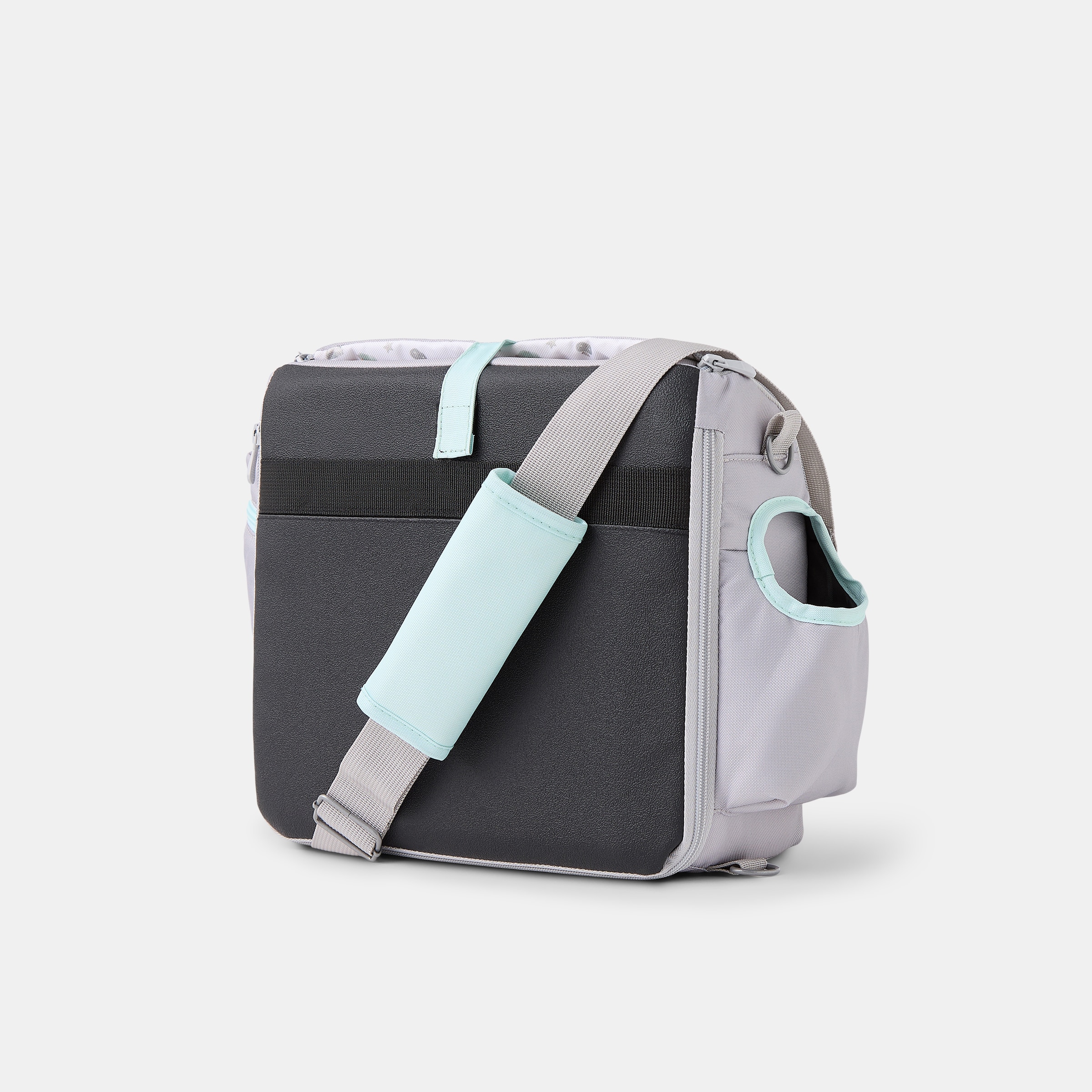 Cadeira de Refeição de Viagem com Bolso Abecedário Verde Mint-4