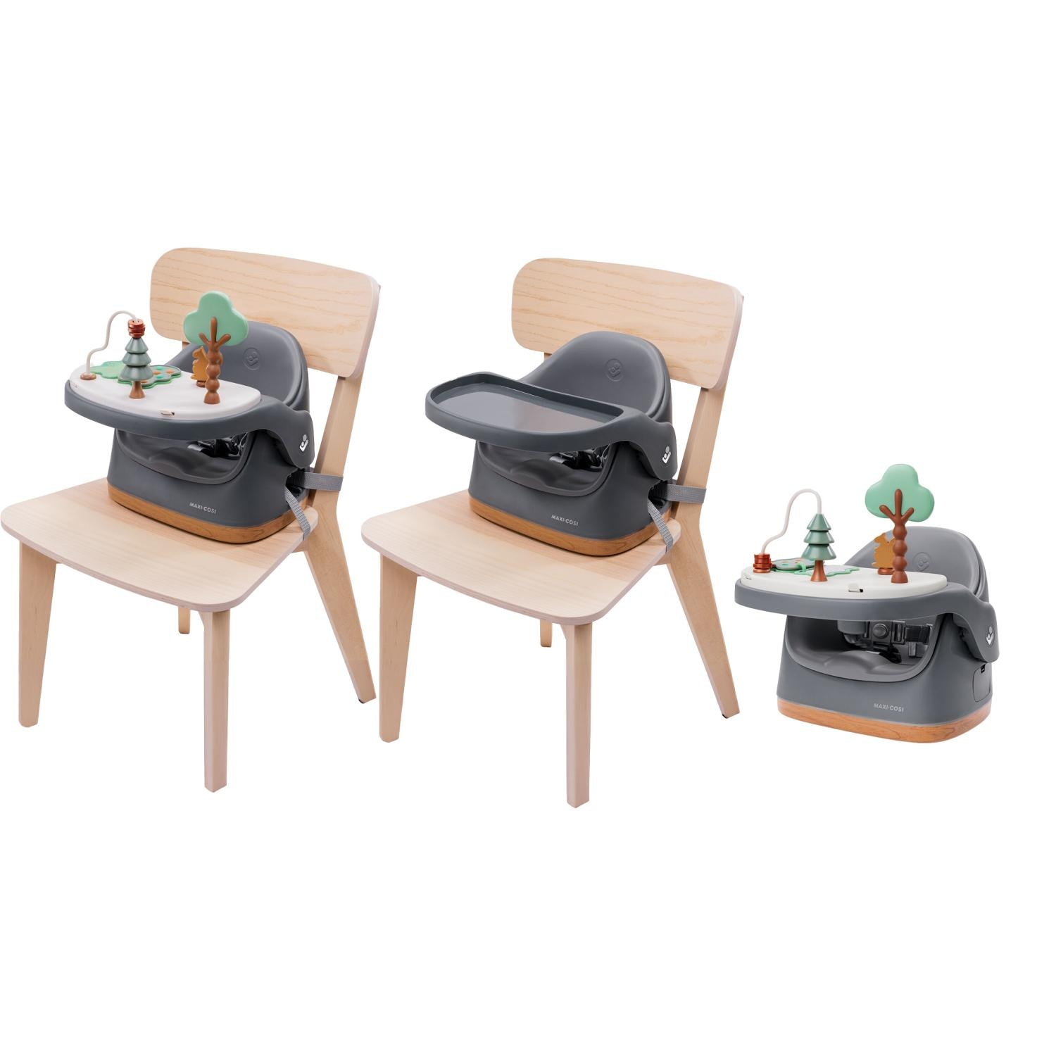 Asiento elevador JAY PLUS, 6m-3años, 9-15Kg - Gris oscuro Gris oscuro-5