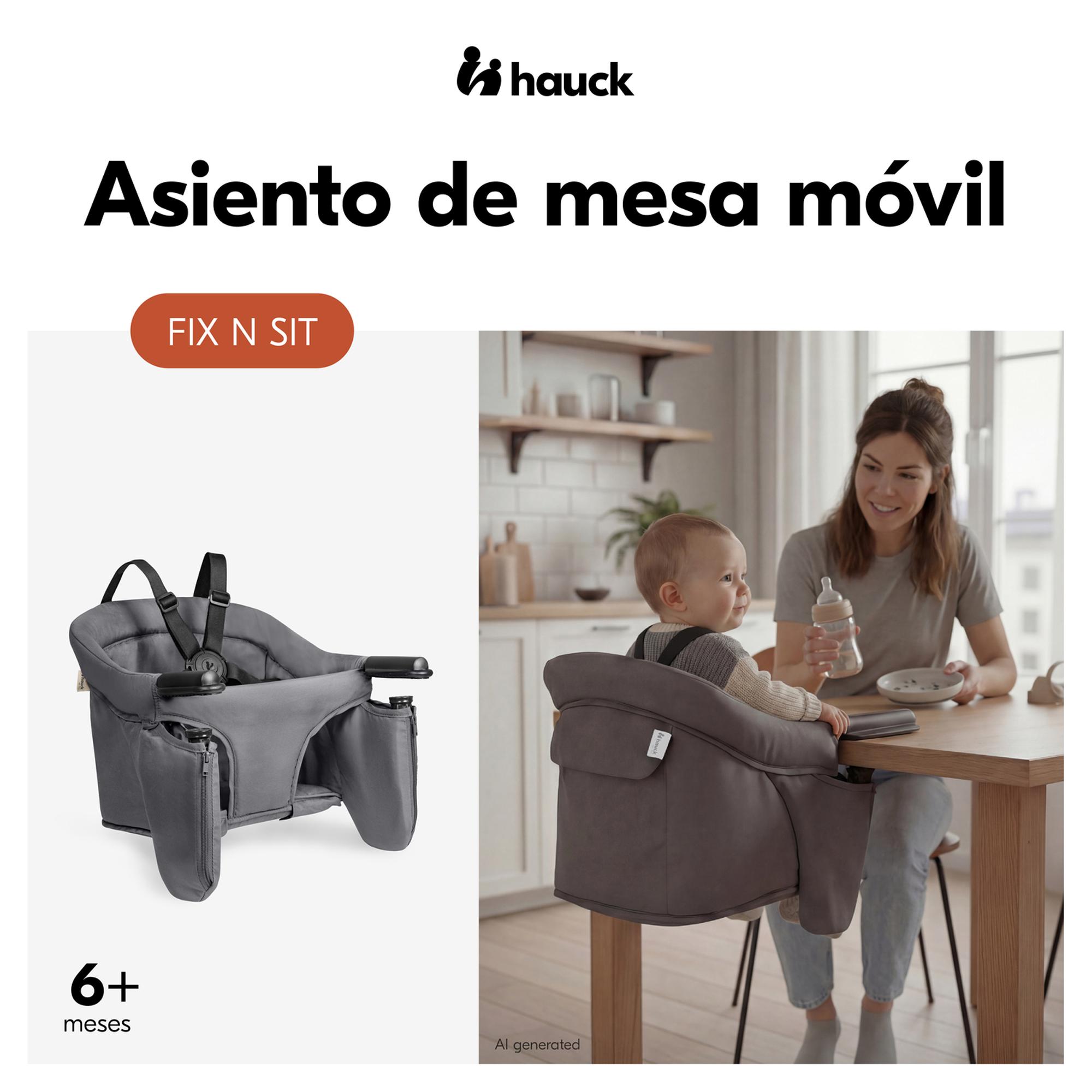 Assento Elevatório Portátil Fix N Sit Cinzento-escuro-2