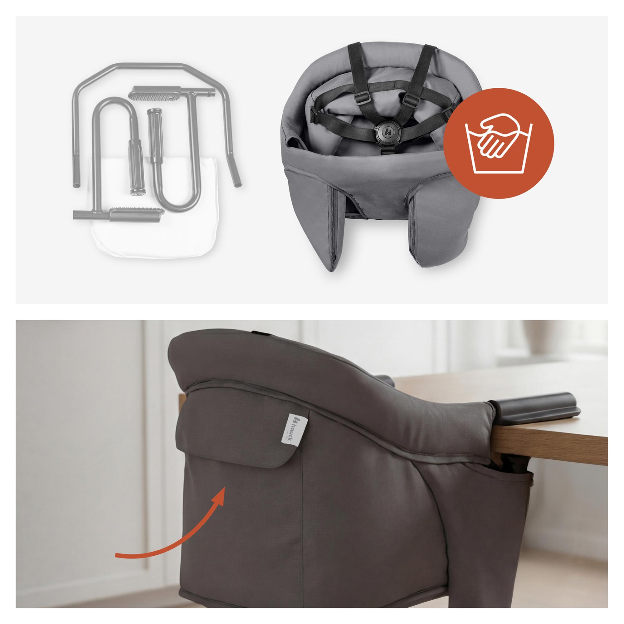 Assento Elevatório Portátil Fix N Sit Cinzento-escuro-6