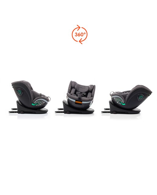 Cadeira Auto Xperta i-Size 360º, 40-150 cm Cinzento-7