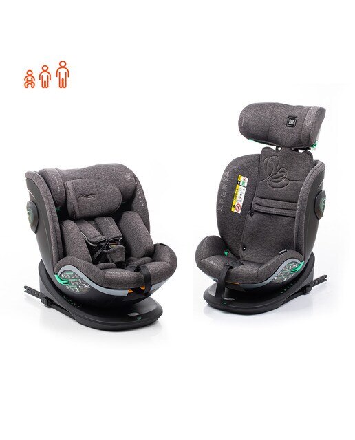 Cadeira Auto Xperta i-Size 360º, 40-150 cm Cinzento-11