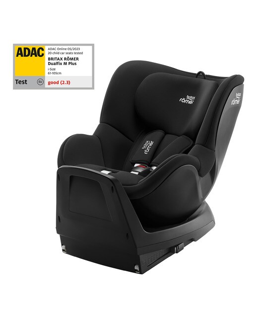 Cadeira Auto Giratória DUALFIX M PLUS - 61-105 cm Preto-2