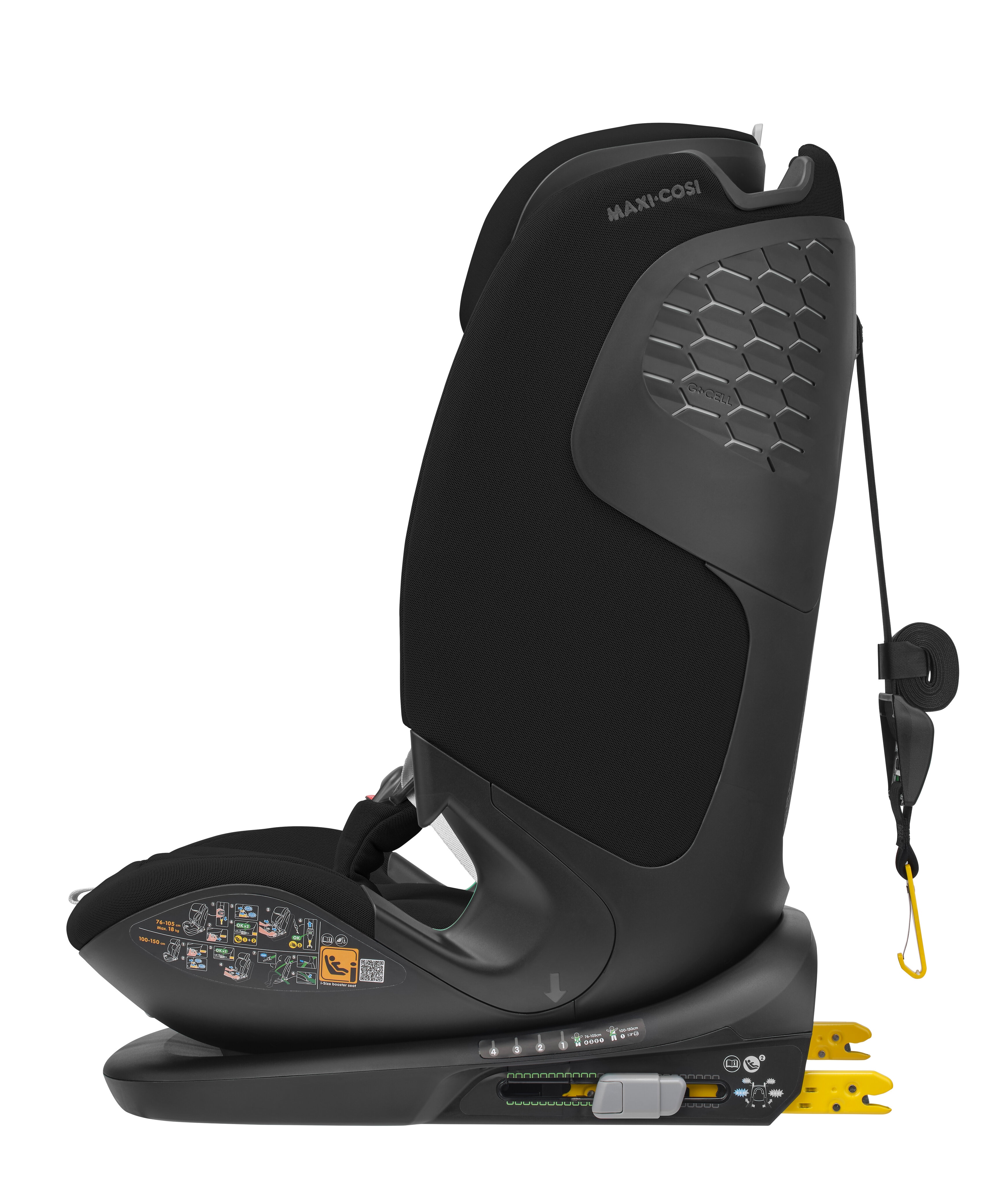 Cadeira Auto Titan Pro2 i-Size - 76x150 cm Preto-7