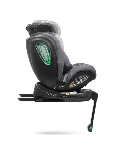 Cadeira Auto Corazza I-Size - 40-150 cm Cinzento-escuro-5
