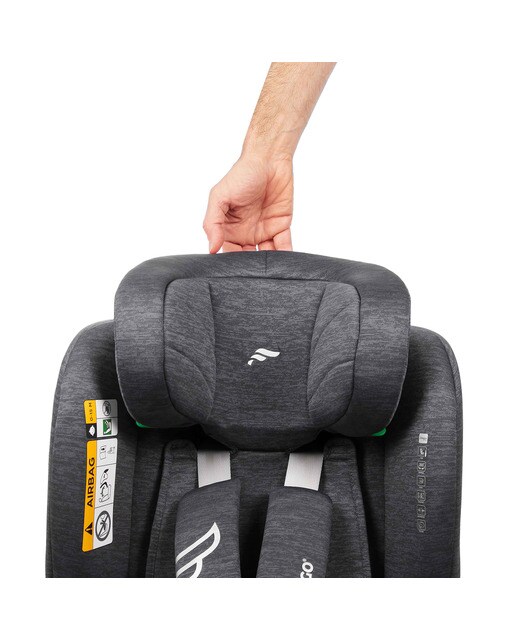 Cadeira Auto Corazza I-Size - 40-150 cm Cinzento-escuro-10