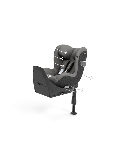 Cadeira Auto Sirona T i-Size - 45-105 cm Cinzento-7