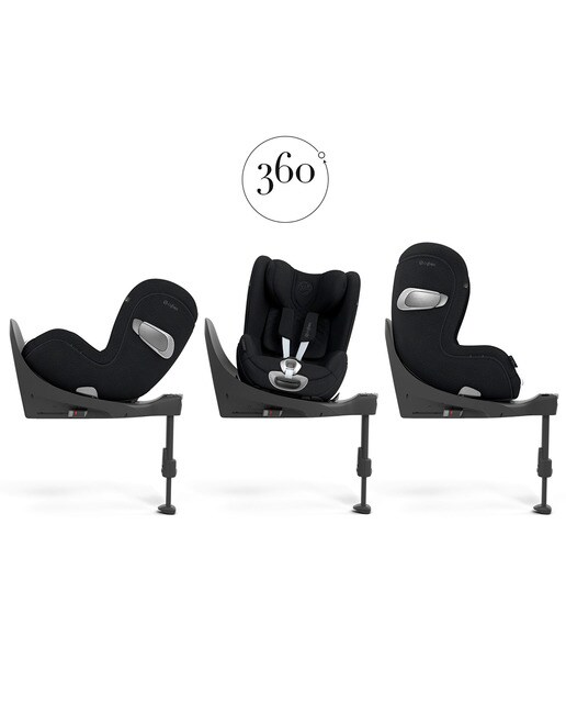 Silla de coche CYBEX Sirona T i-Size Plus (45 - 105 cm) - Negro Negro-2