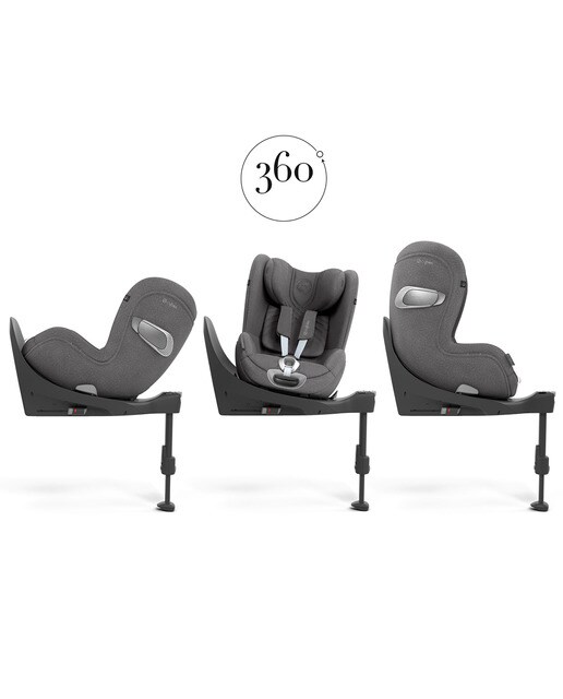 Silla de coche CYBEX Sirona T i-Size Plus (45 - 105 cm) - Gris Gris-2