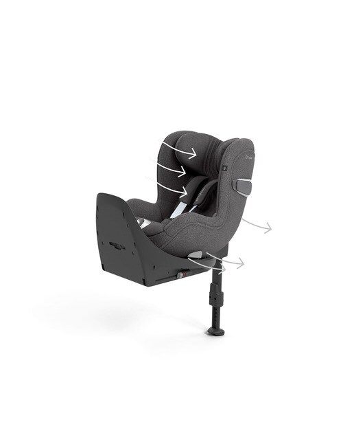 Silla de coche CYBEX Sirona T i-Size Plus (45 - 105 cm) - Gris Gris-7