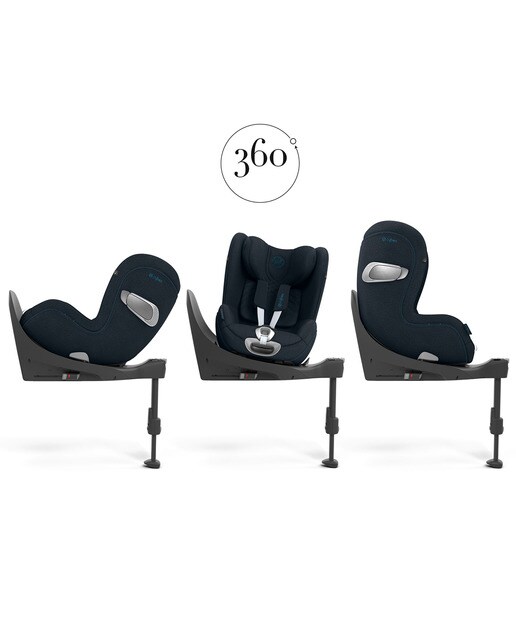 Silla de coche CYBEX Sirona T i-Size Plus (45 - 105 cm) - Azul oscuro Azul oscuro-2