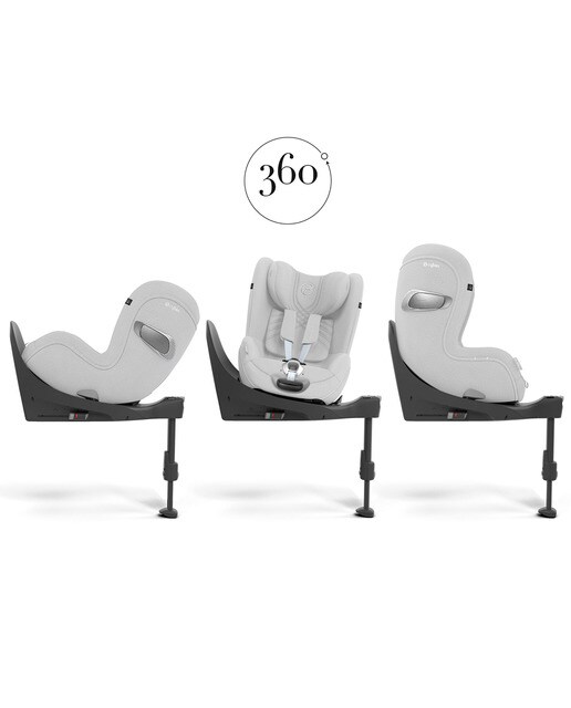Silla de coche CYBEX Sirona T i-Size Plus (45 - 105 cm) - Gris claro Gris claro-2