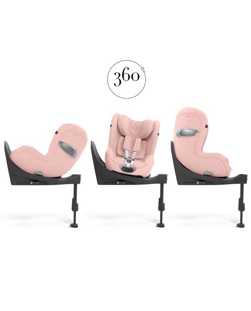 Silla de coche CYBEX Sirona T i-Size Plus (45 - 105 cm) - Marrón Rosa-2