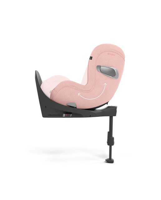 Silla de coche CYBEX Sirona T i-Size Plus (45 - 105 cm) - Marrón Rosa-5