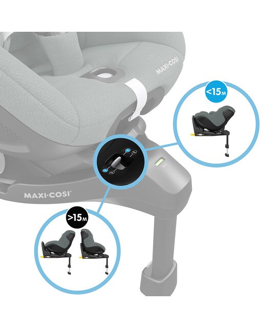 Cadeira Auto Mica 360 Pro Isofix i-Size - 40x105 cm Cinzento-4