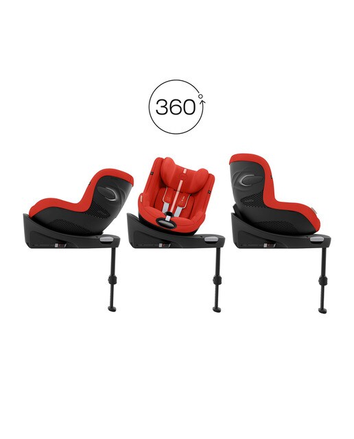 Cadeira Auto Sirona G i-Size Plus Sem Base - 61x105 cm Vermelho-2