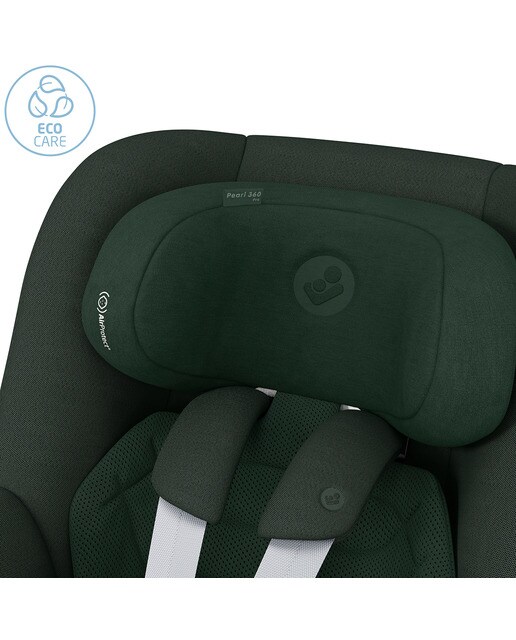 Cadeira de Auto GR.0+/1 Pearl 360 Pro SlideTech Authentic Black Verde-10