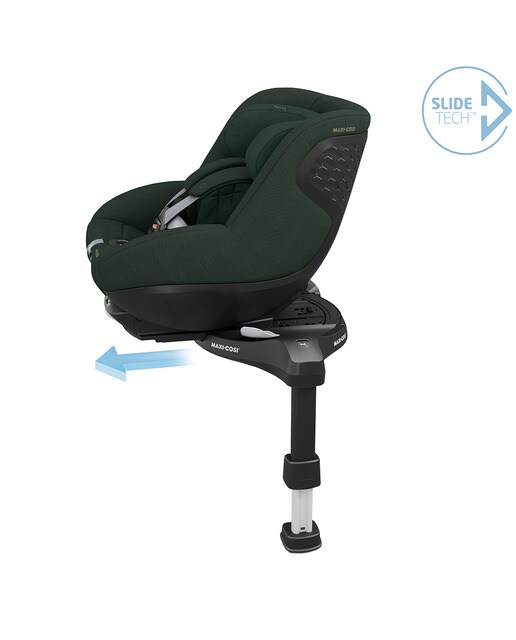 Cadeira de Auto GR.0+/1 Pearl 360 Pro SlideTech Authentic Black Verde-18