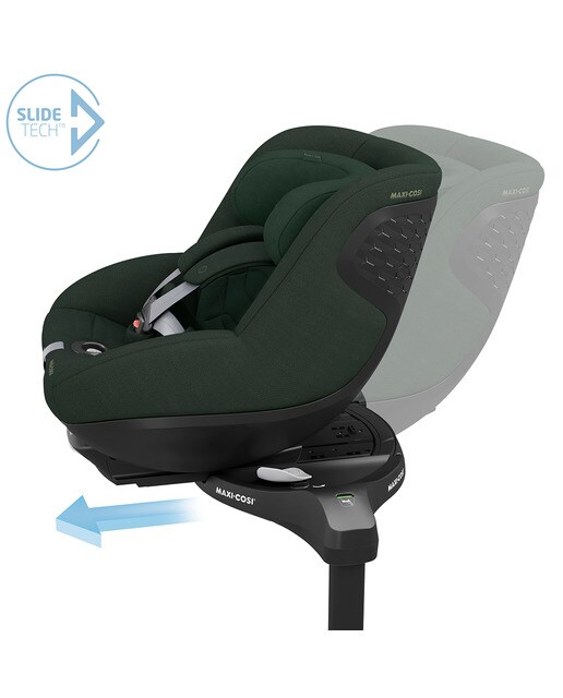 Cadeira de Auto GR.0+/1 Pearl 360 Pro SlideTech Authentic Black Verde-24