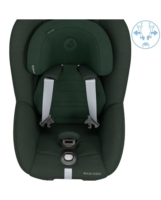 Cadeira de Auto GR.0+/1 Pearl 360 Pro SlideTech Authentic Black Verde-26