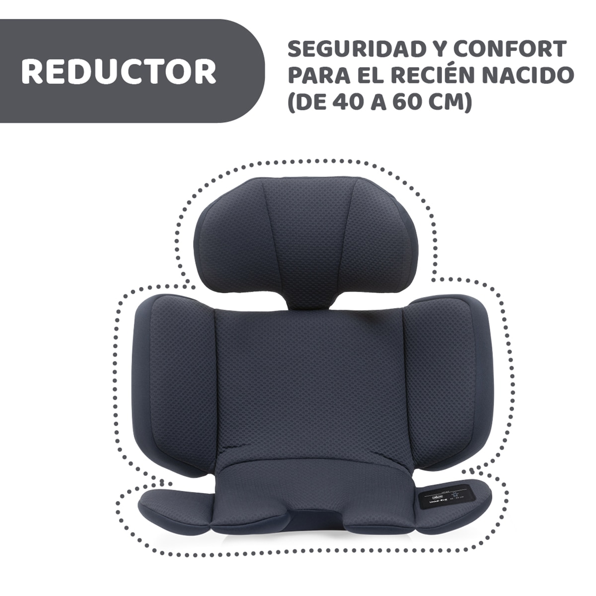 Silla de coche Chicco Unico Evo I-Size (40-150cm) - Azul Azul-5