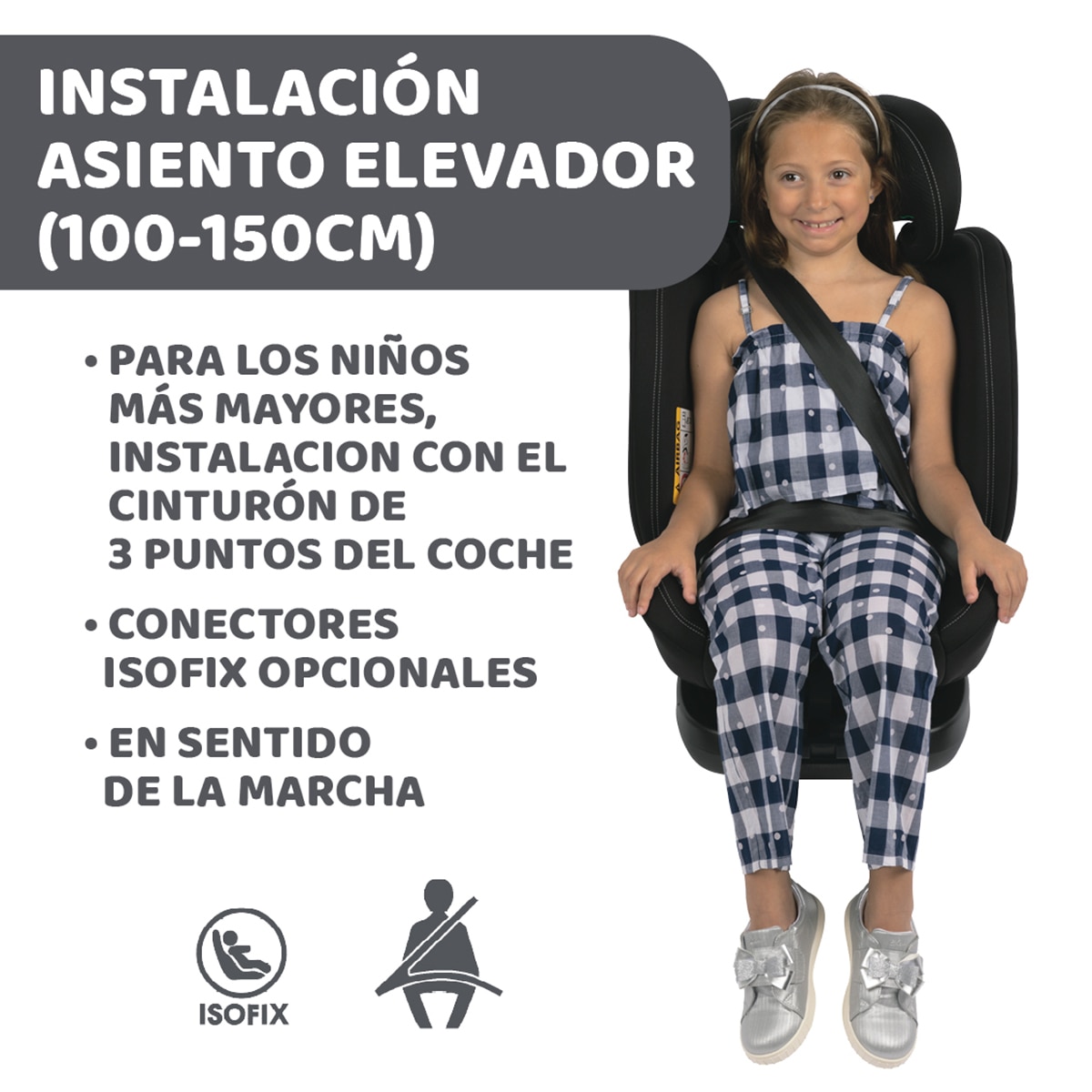 Silla de coche Chicco Unico Evo I-Size (40-150cm) - Azul Azul-8