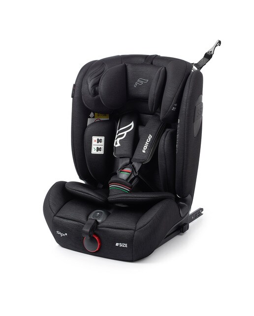 Silla de coche FORZA I-SIZE Babyauto (76 - 150cm) - Negro Negro-3