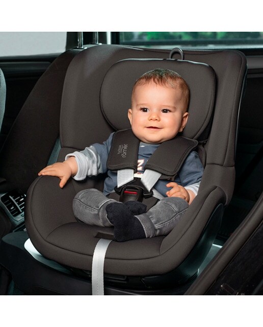 Silla de coche giratoria Britax Römer DUALFIX PLUS (40-105 cm) - Gris oscuro Gris oscuro-14
