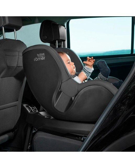 Silla de coche giratoria Britax Römer DUALFIX PLUS (40-105 cm) - Gris oscuro Gris oscuro-15